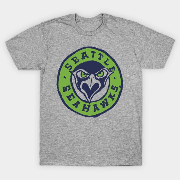 Seattle Seahaaaawks 12 T-Shirt by Very Simple Graph